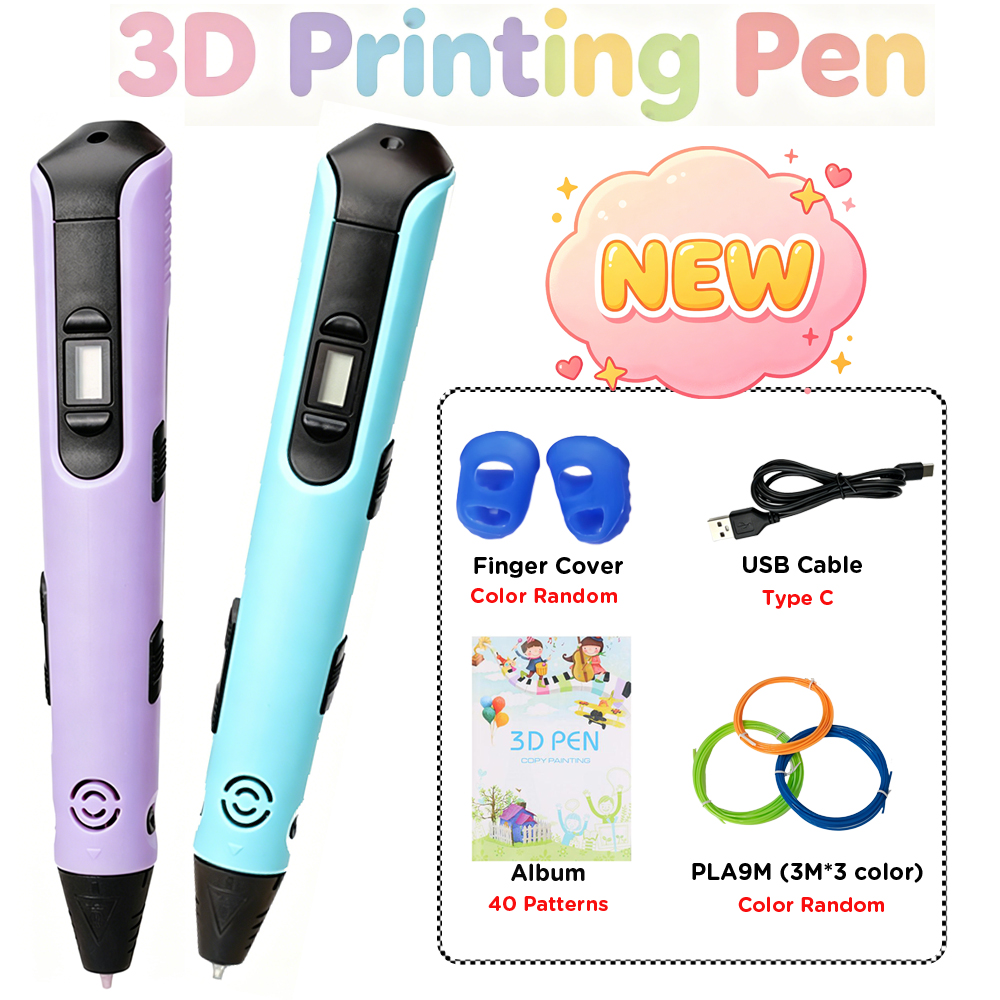 3D Printing Pen For Kids - Nova Caneta de Impressão 3D 1.75mm