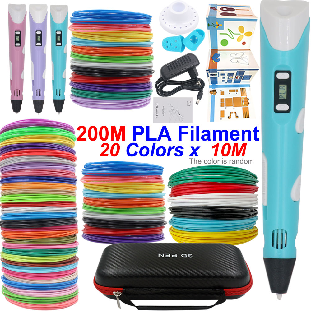 3D Printing Pen For Kids - Conjunto de canetas de impressão 3D