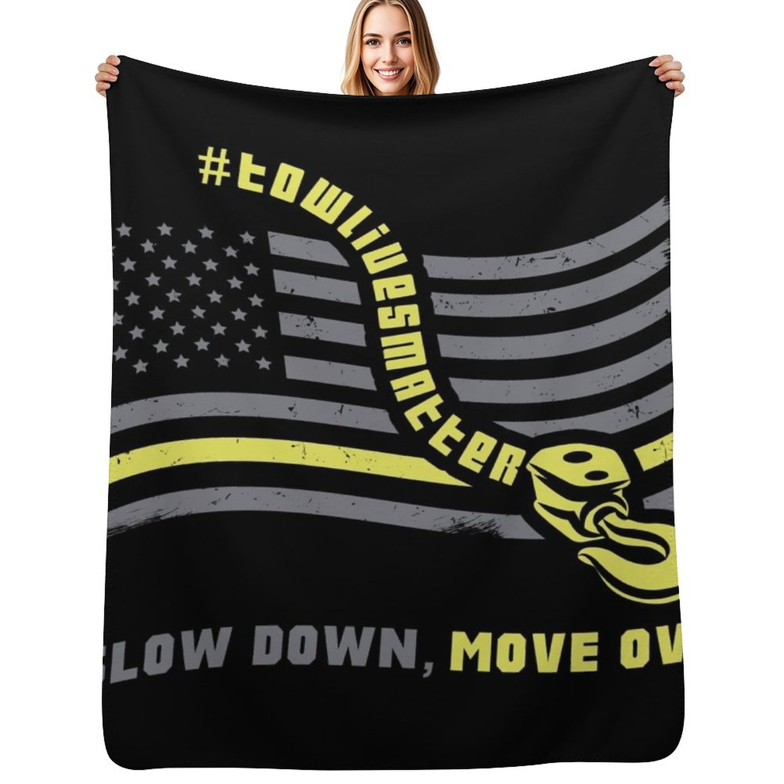 3D Printing Operator - Slow Down Move Over - Cobertor