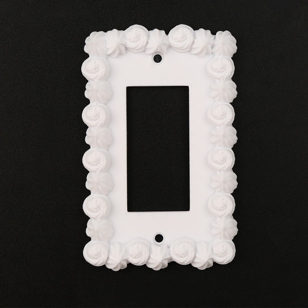 3D Printing Abs - Capa de Interruptor de Luz Impressa