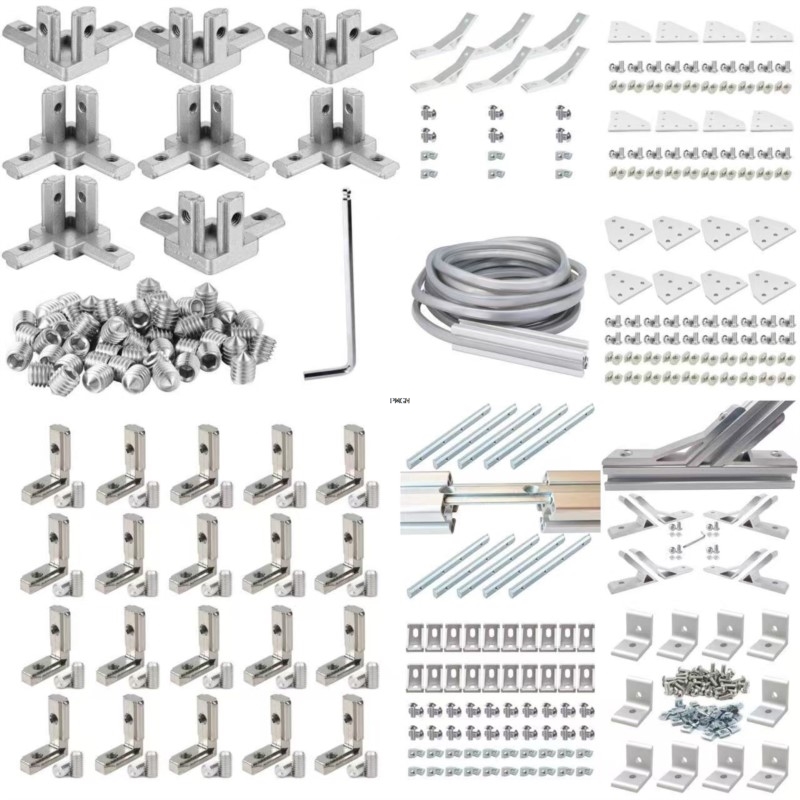 V Slot Aluminum Extrusion - 2020 extrusão de alumínio t/v slot