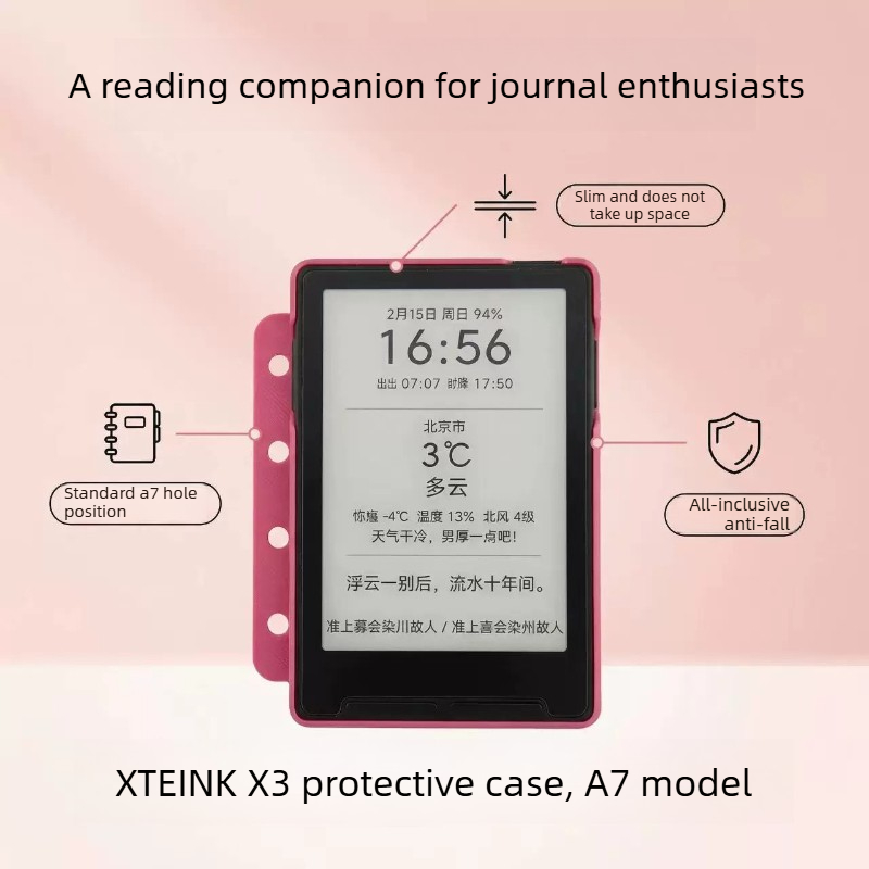 3D Printing Ebook - Capa Protetora A7 para Leitor de