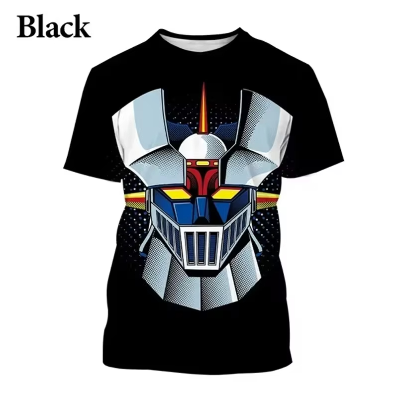 3D Printing Z Hop - Anime mazinger z impressão 3d camiseta