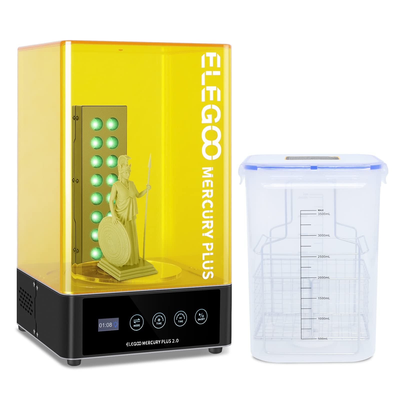 Resin Curing Station - ELEGOO Plus 2.0 Estação de lavagem