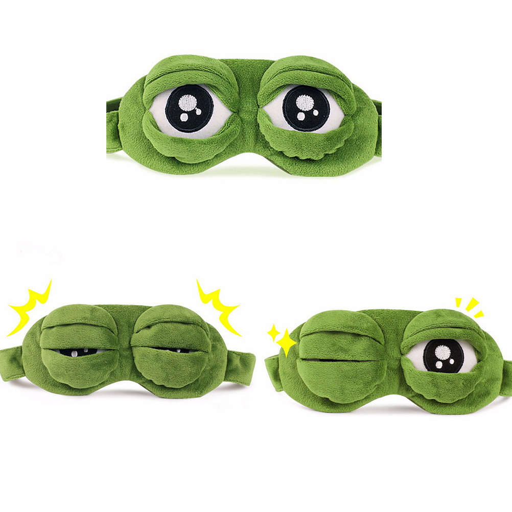 3D Printing Mask - Máscara de Dormir 3D Sapo Triste