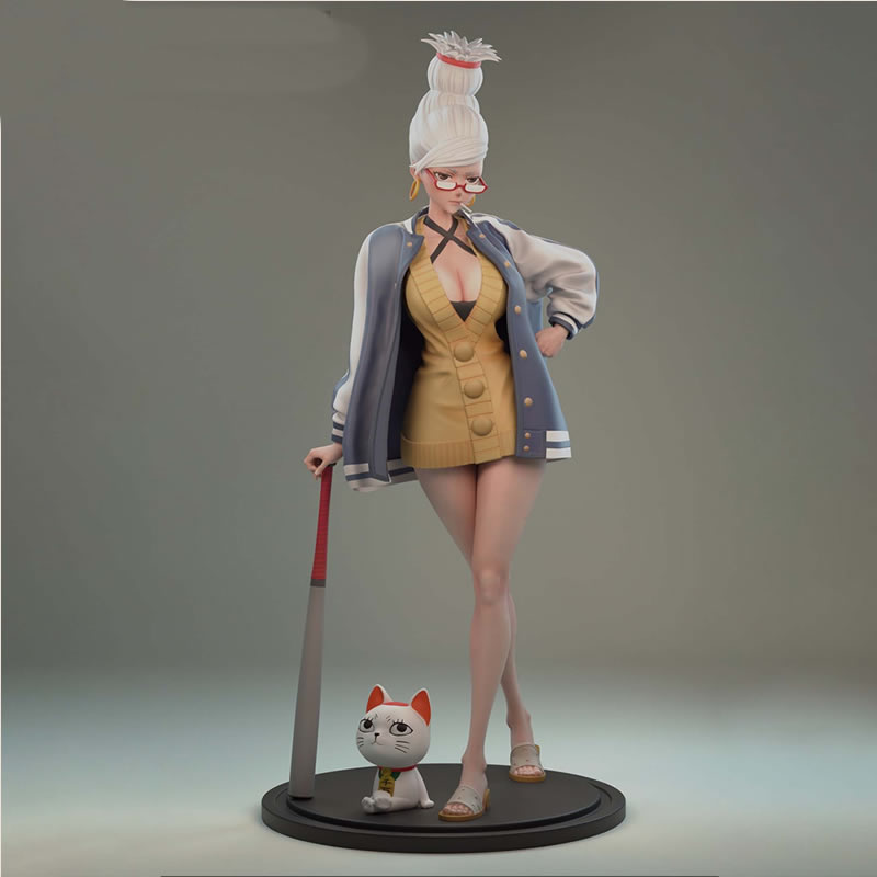 3D Printing Abs - 2 estilos de personagem de jogo