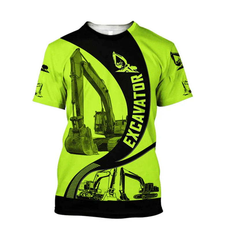 3D Printing Operator - Excavator 3D Print T-shirt For Men