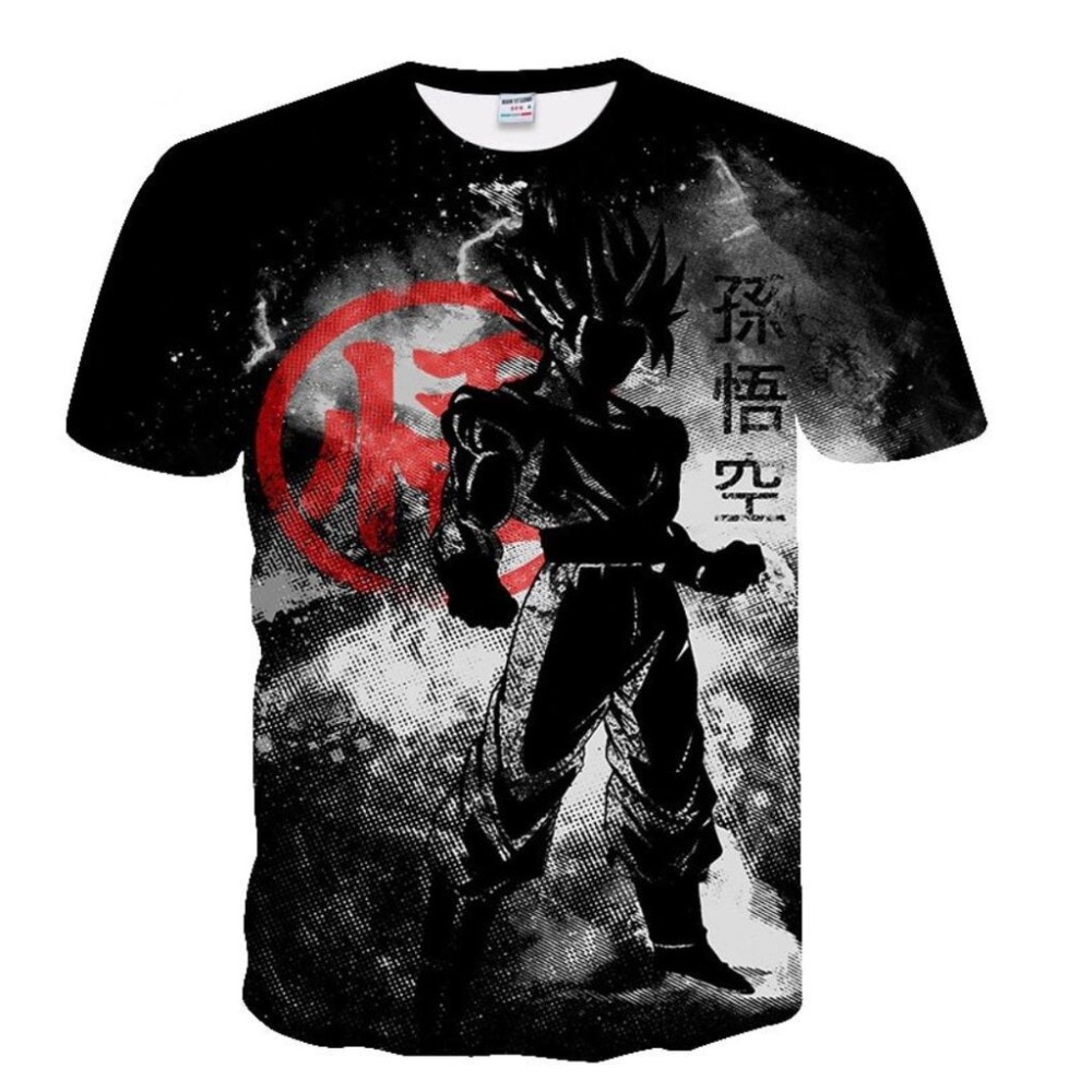 3D Printing Z Hop - Nova Camiseta 3D Dragon Ball Z