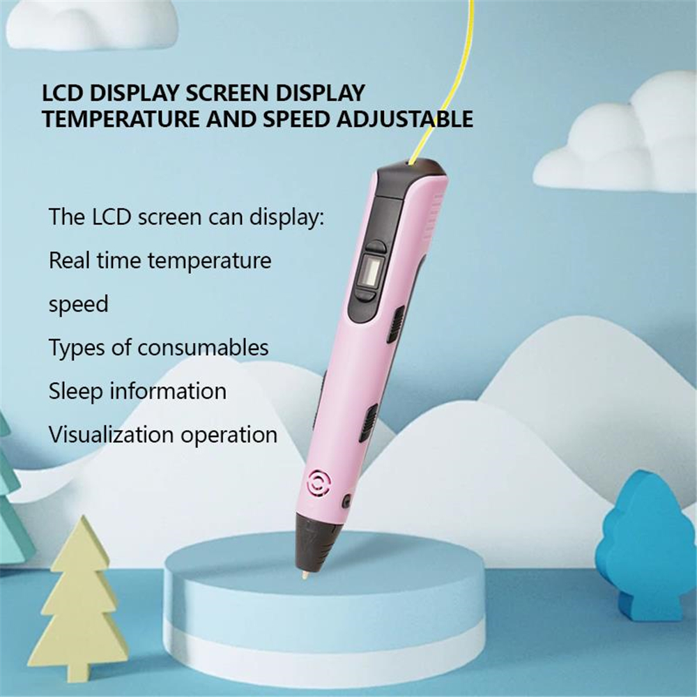 Nova Caneta de Impressão 3D 1. - 3D Printing Pen For Kids avaliação e preço