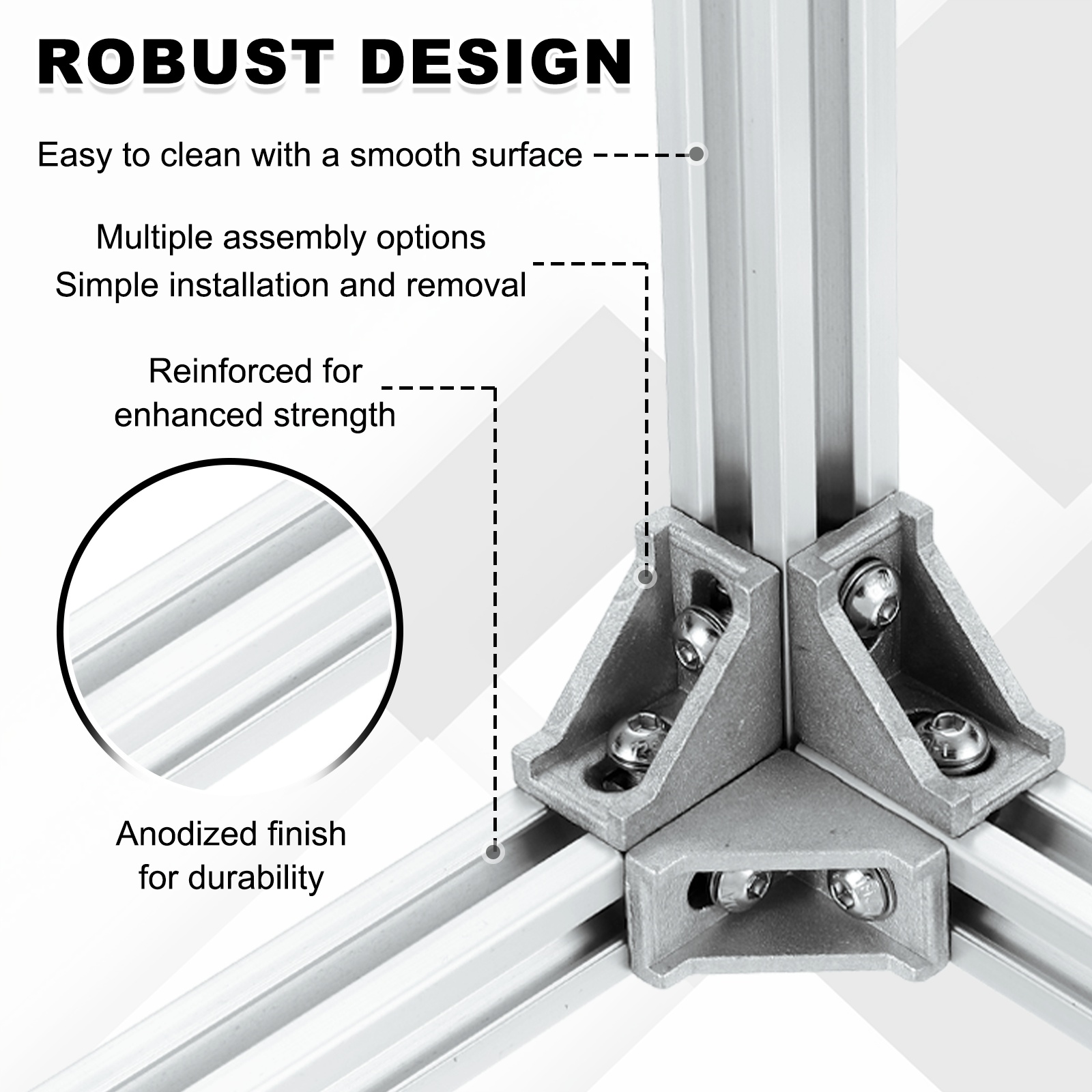 2 Conjuntos de Perfil de Alumí - V Slot Aluminum Extrusion avaliação e preço