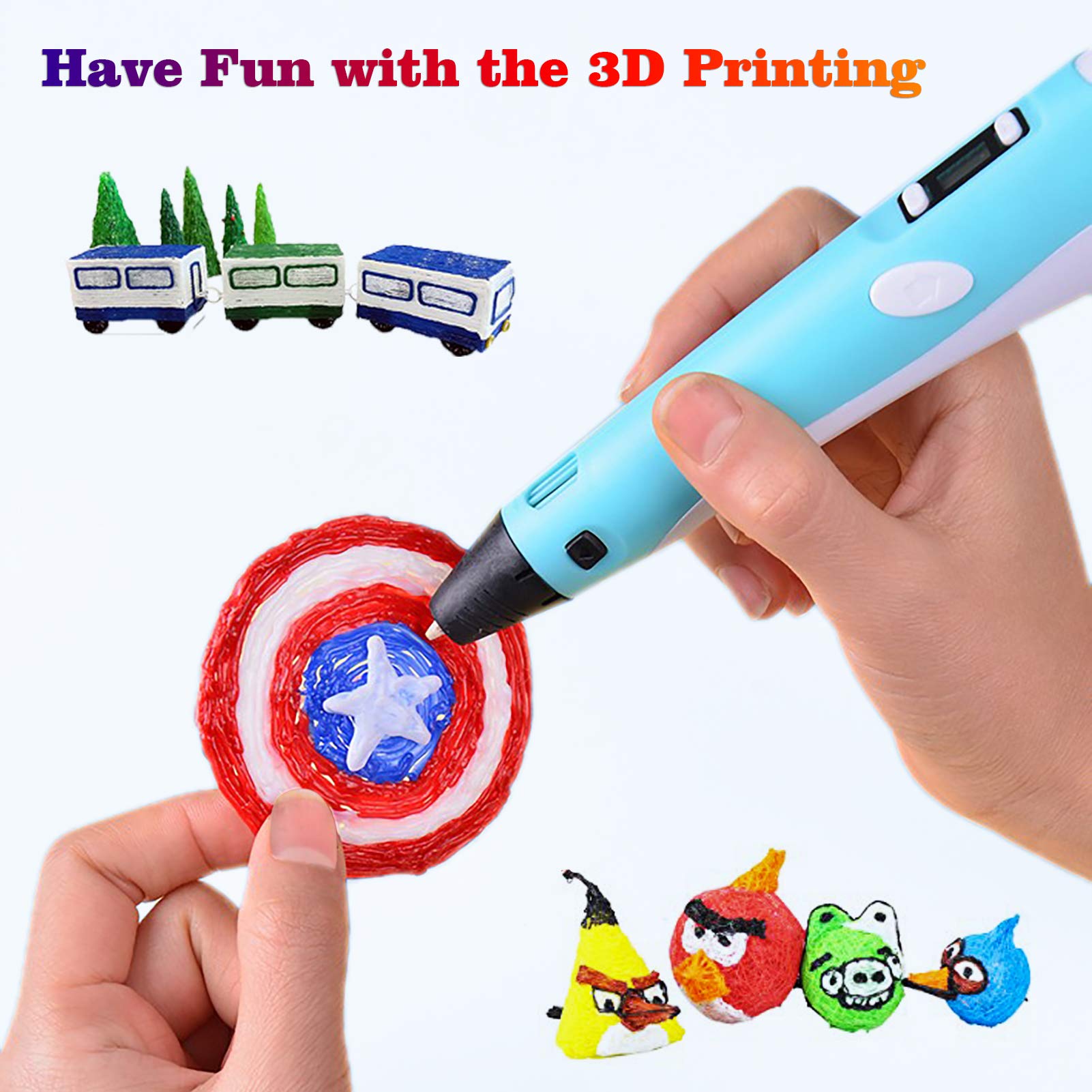 Filamento pla de 40/32/30 core - 3D Printing Pen For Kids avaliação e preço