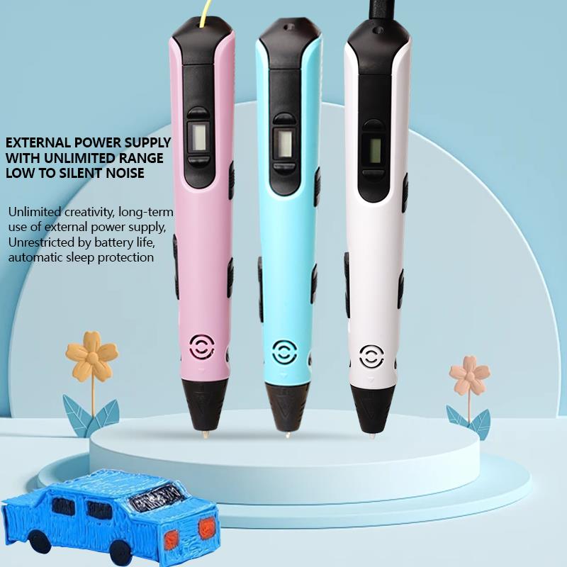 Caneta de Impressão 3D para Cr - 3D Printing Pen For Kids avaliação e preço