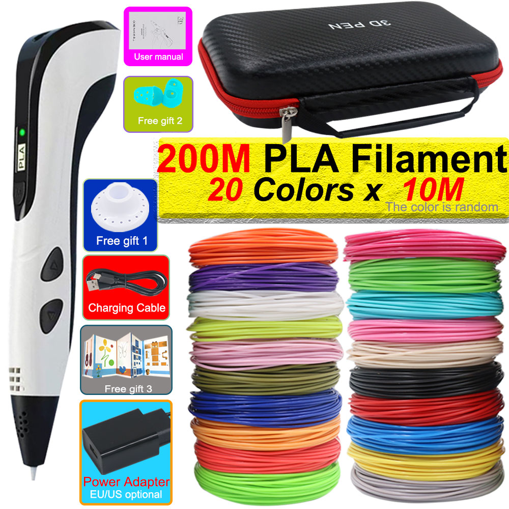 Alta qualidade nova caneta 3d  - 3D Printing Pen For Kids avaliação e preço