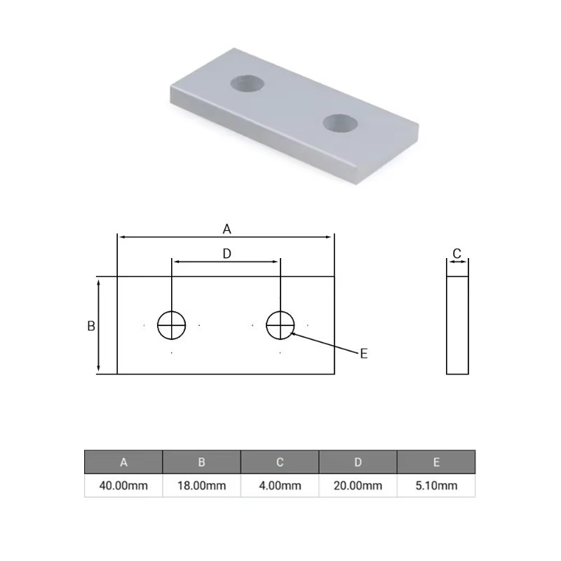 Placa de União de Alumínio com - V Slot Aluminum Extrusion avaliação e preço