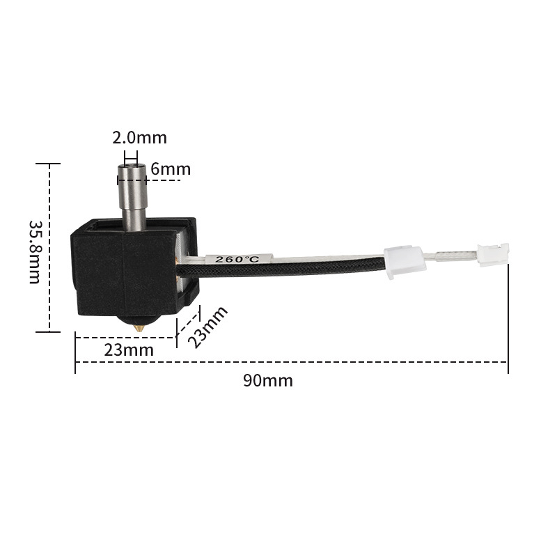 Kit Hotend para Impressora 3D, - 3D Printing Ender avaliação e preço