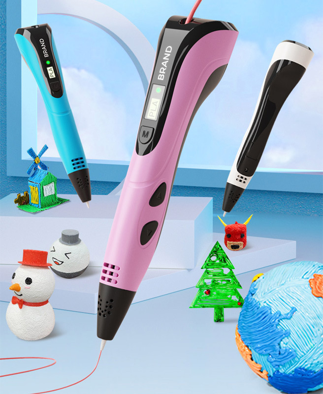 Caneta 3D Original para Crianç - 3D Printing Pen For Kids avaliação e preço