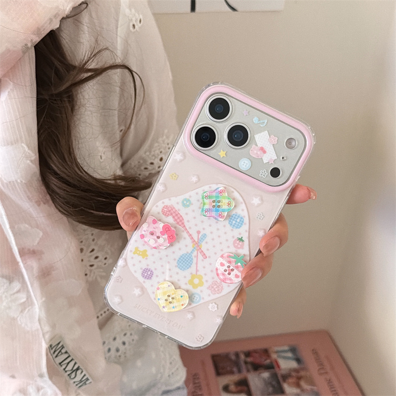 Capa de Celular Kawaii com Est - 3D Printing Iphone avaliação e preço
