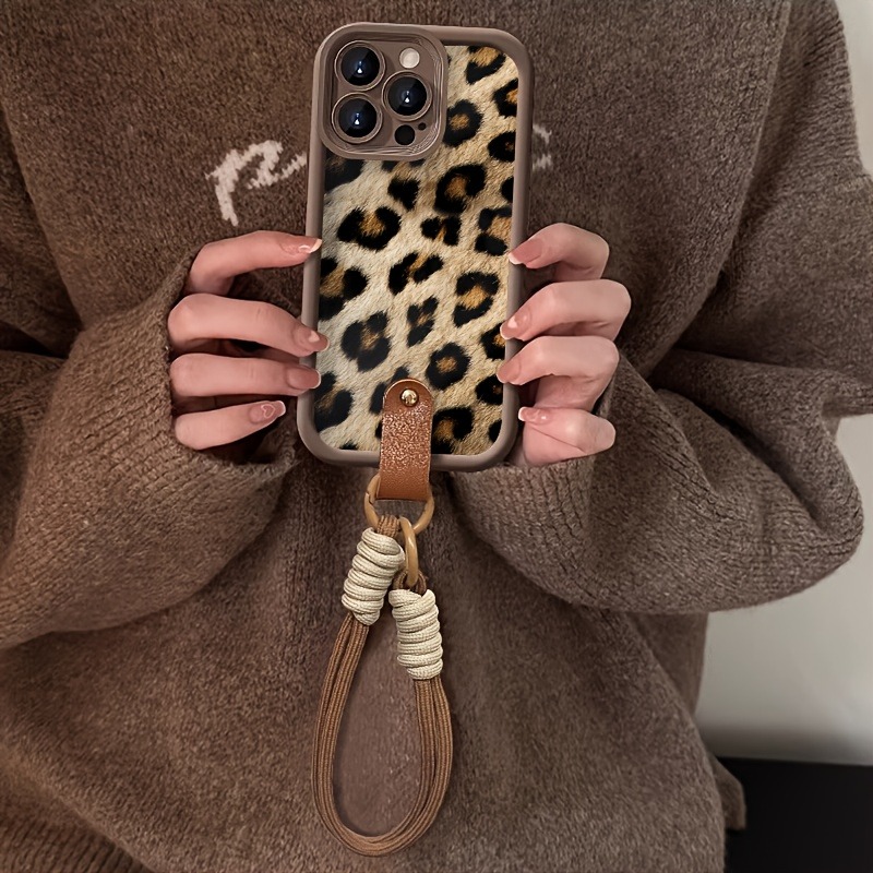 Marrom texturizado leopardo im - 3D Printing Iphone avaliação e preço