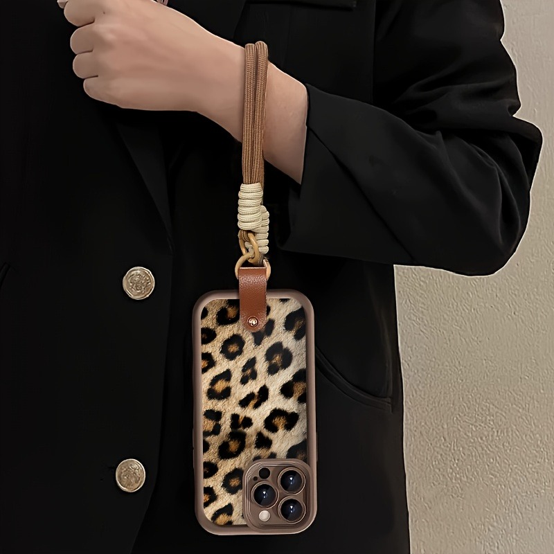 Marrom texturizado leopardo im - 3D Printing Iphone avaliação e preço