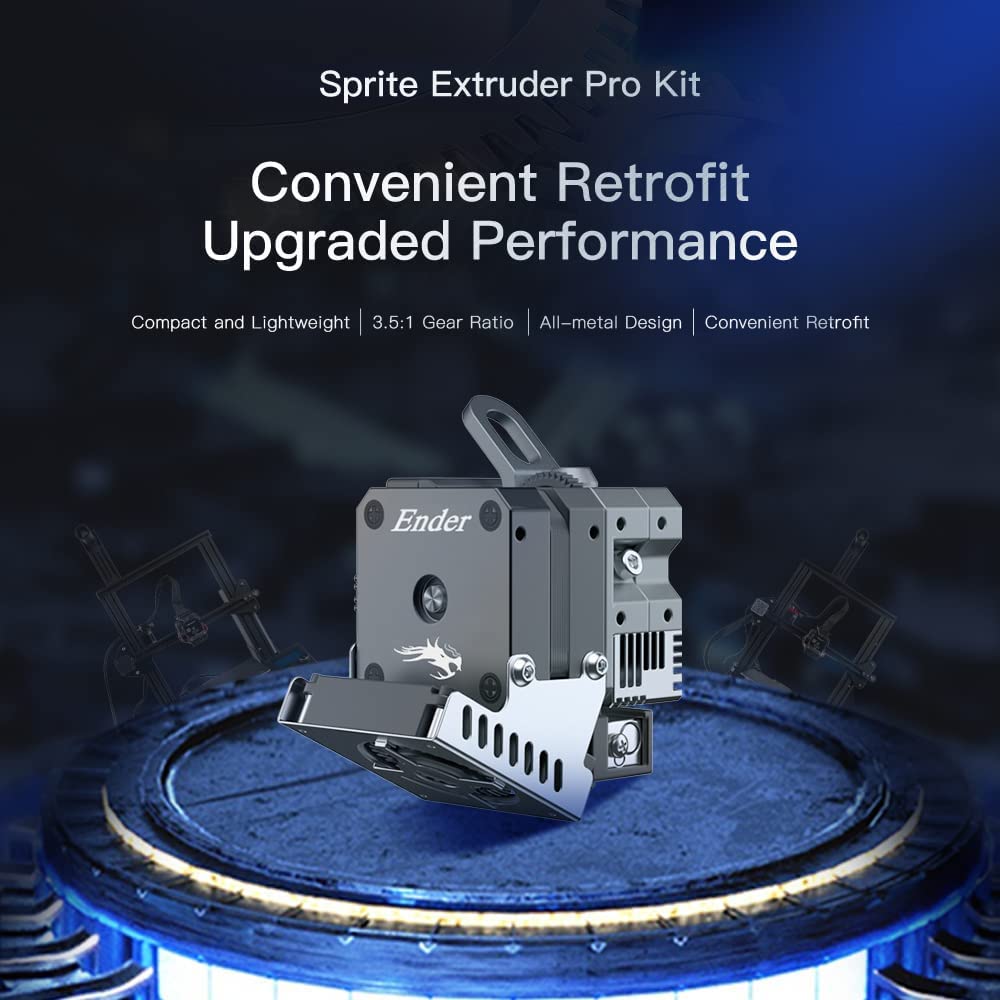 CREALITY Sprite Extrusora Pro  - 3D Printing Ender avaliação e preço