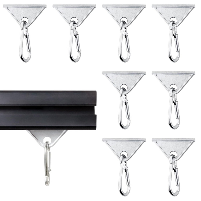 Pacote com 8 Ganchos Deslizant - V Slot Aluminum Extrusion avaliação e preço