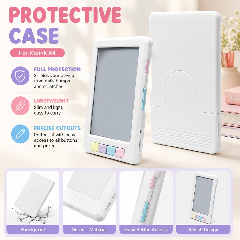 Capa Protetora Xteink X4 para  - 3D Printing Ebook avaliação e preço