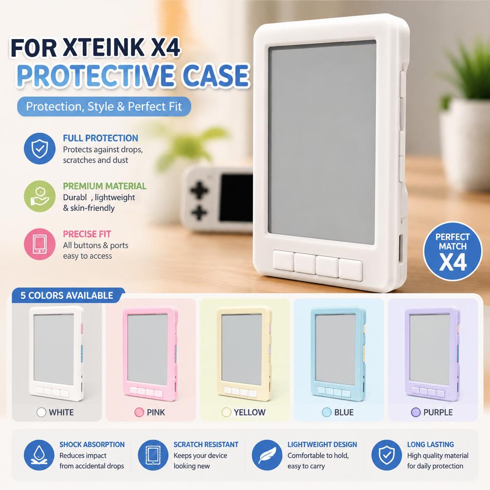Capa Protetora Xteink X4 para  - 3D Printing Ebook avaliação e preço