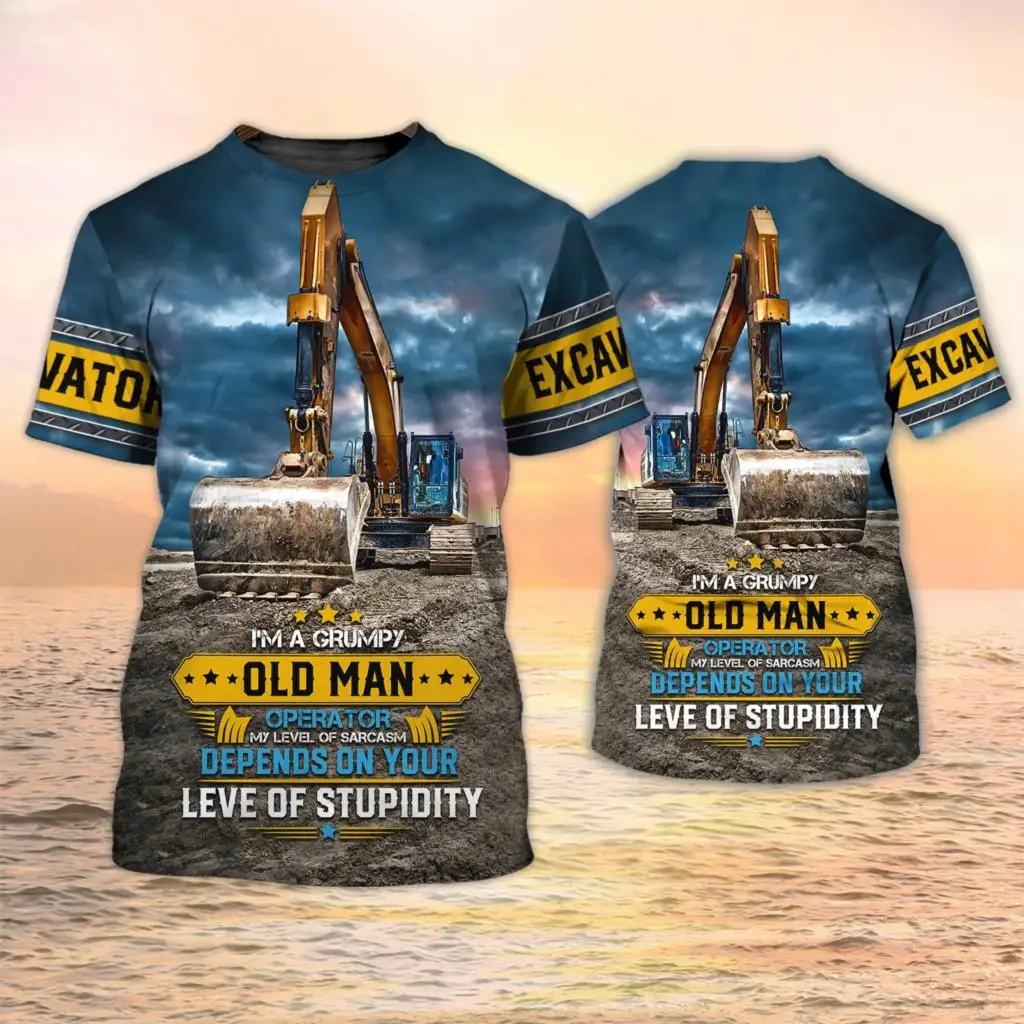 Camisetas de Escavadora para O - 3D Printing Operator avaliação e preço