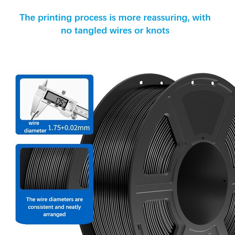 Filamento PLA 3D Preto 1KG 1.7 - 3D Printing High Temperature Materials avaliação e preço