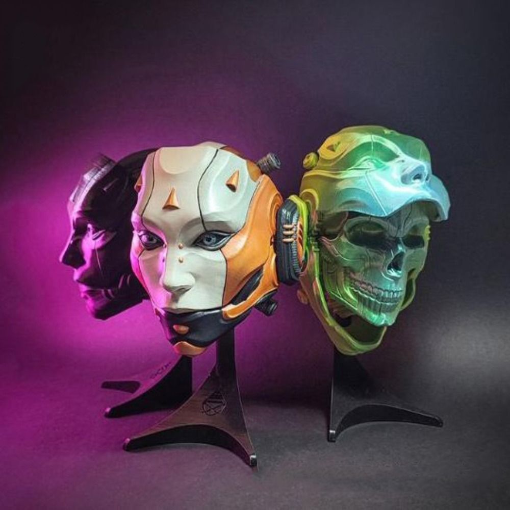 Modelo de Máscara de Caveira C - 3D Printing Mask avaliação e preço