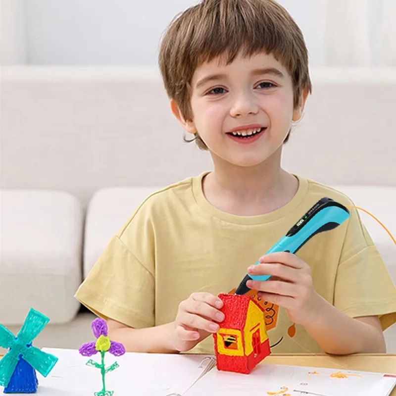 Caneta 3D para crianças, brinq - 3D Printing Pen For Kids avaliação e preço