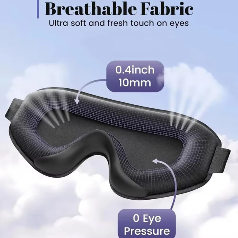 Máscara de dormir Blackout par - 3D Printing Mask avaliação e preço